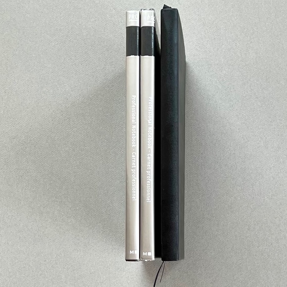 3 Moleskine Professional Notebook-Pro Collection Hardcover, XL-7.5"x.9.25", 192p - Picture 3 of 5